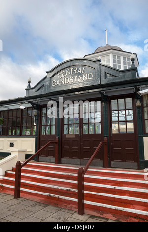 Central bandstand a Herne Bay, Kent, England, Regno Unito, Europa Foto Stock