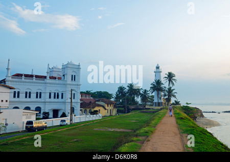 La moschea, Galle, sud della provincia, Sri Lanka, Asia Foto Stock