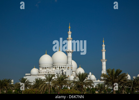 Abu Dhabi, Emirati Arabi Uniti, Medio Oriente Foto Stock