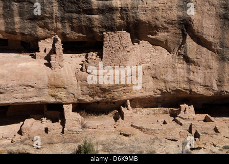 Il Parco Nazionale di Mesa Verde, Sito Patrimonio Mondiale dell'UNESCO, Colorado, Stati Uniti d'America, America del Nord Foto Stock