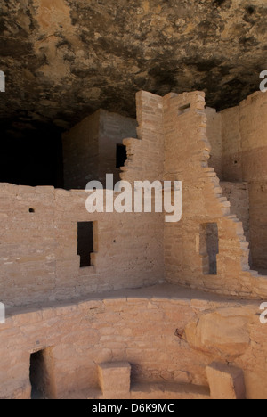 Il Parco Nazionale di Mesa Verde, Sito Patrimonio Mondiale dell'UNESCO, Colorado, Stati Uniti d'America, America del Nord Foto Stock