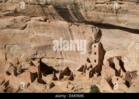 Il Parco Nazionale di Mesa Verde, Sito Patrimonio Mondiale dell'UNESCO, Colorado, Stati Uniti d'America, America del Nord Foto Stock