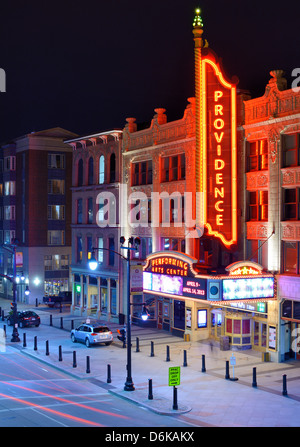 La provvidenza Performing Arts Center di Providence, Rhode Island, Stati Uniti d'America. Foto Stock