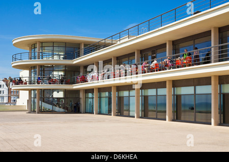 Il De La Warr Pavilion, Stroud, East Sussex, Inghilterra, Regno Unito, GB, Unione Europea, Europa Foto Stock