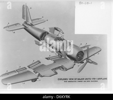 04-01585 Ryan FR-1 bolide c. 1945 Foto Stock