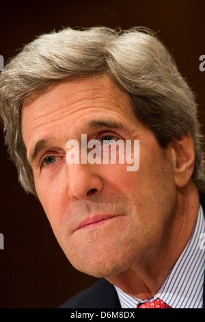 Stati Uniti Segretario di Stato John Kerry. Foto Stock