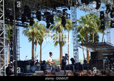 Indio, California. 19 Aprile, 2013. Il Coachella Music Festival venduti 80.000 biglietti in poche ore. Aprile 19, 2013. Photo credit: Lisa Werner/Alamy Live News Foto Stock