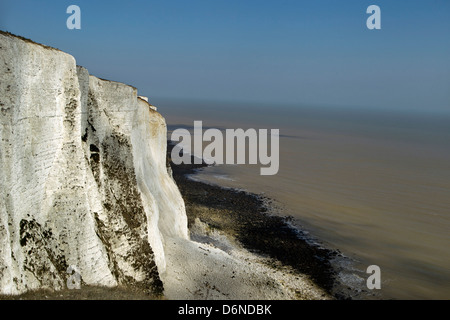 Le Bianche Scogliere di Dover nel Kent, sud-est dell' Inghilterra, Regno Unito, Europa Foto Stock