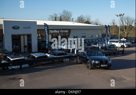 I concessionari Bentley a Barnet gazzetta Bentley Motors concessionaria autorizzata dal costruttore dei servizi Foto Stock