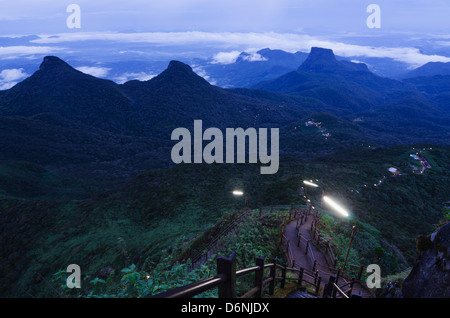 Sri Lanka, Adams Peak Foto Stock