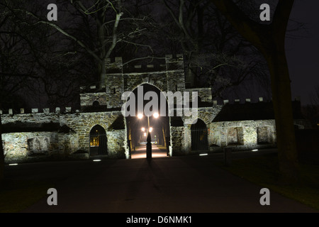 Il Gate Guannock, Kings Lynn passeggiate Foto Stock