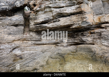 Fasi dei pirati, Clifton Heritage National Park, New Providence Island, Bahamas Foto Stock