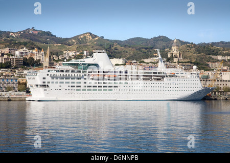 Messina una città-porto Foto Stock