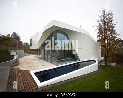 Haus am Weinberg, Stoccarda, Germania. Architetto: Studio DELLE NAZIONI UNITE, 2011. Foto Stock