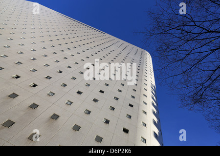 Finestre dell'hotel Shinjuku Washington in Shinjuku, Tokyo, Giappone Foto Stock