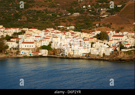 Hora, Andros Isola, Cicladi, isole greche, Grecia, Europa Foto Stock