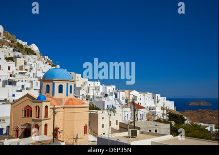 Hora, Serifos Isola, Cicladi, isole greche, Grecia, Europa Foto Stock