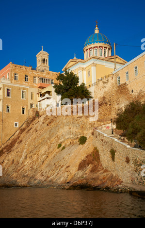 Ermoupoli (Khora), Syros Island, Cicladi, isole greche, Grecia, Europa Foto Stock