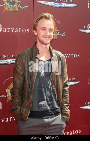 Tom Felton al 9° John Varvatos Stuart House beneficio. West Hollywood, California - 11.03.12 Foto Stock