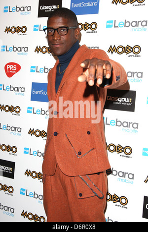 Labirinto MOBO Awards 2011 - Sala stampa - Glasgow, Scozia - 05.10.11 Foto Stock