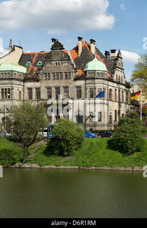 Wroclaw, Polonia, il Consolato Generale della Repubblica federale di Germania a Ulica Podwale Foto Stock