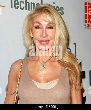 Linda Thompson 1° Annuale di Global Action Awards Gala tenutosi presso il Beverly Hilton hotel - gli arrivi di Los Angeles, California, Stati Uniti d'America - Foto Stock