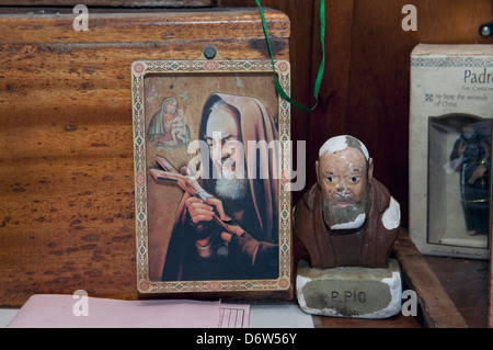 Padre Pio Santo di pescatori commerciali. Stellwagen banche, New England, Stati Uniti, Oceano Atlantico settentrionale Foto Stock