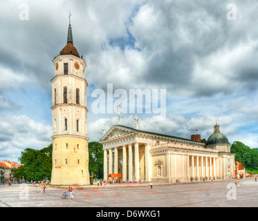 Cattedrale di Vilnius, Lituania Foto Stock