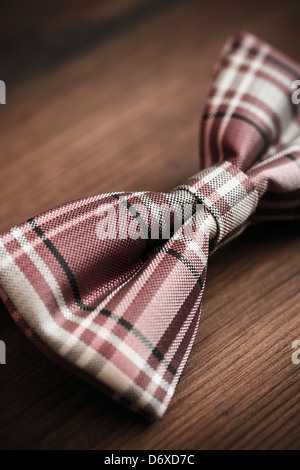 Seta italiana il filtro bow tie in stretta fino Foto Stock