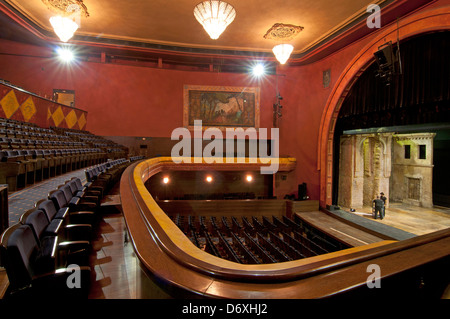 Teatro Villamarta -interno, Jerez de la Frontera, Cadice-provincia, regione dell'Andalusia, Spagna Foto Stock