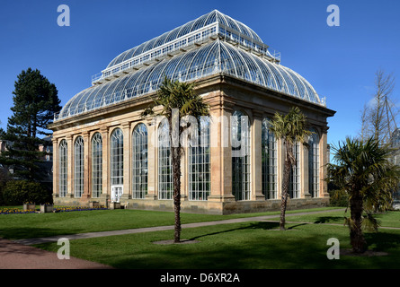 La Casa delle Palme presso il Royal Botanic Garden, Edimburgo, Scozia. Foto Stock