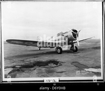 3388 Northrop Douglas Argentina 8A-2 1938-01-31 copy ground RF 645 neg. Foto Stock