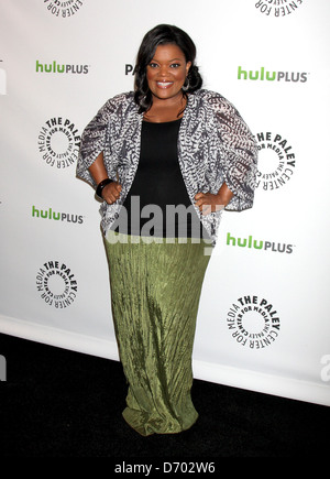 Yvette Nicole Brown Comunità evento al PaleyFest 2012 tenutosi presso il Teatro Saban - Gli arrivi di Los Angeles, California - Foto Stock