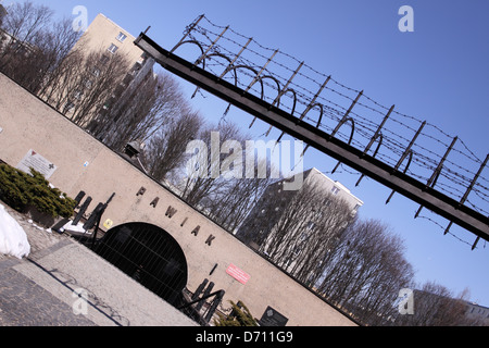 Prigione Pawiak Varsavia Polonia utilizzato da i Nazisti tedeschi come un centro di tortura nella guerra mondiale 2 ora un museo Foto Stock