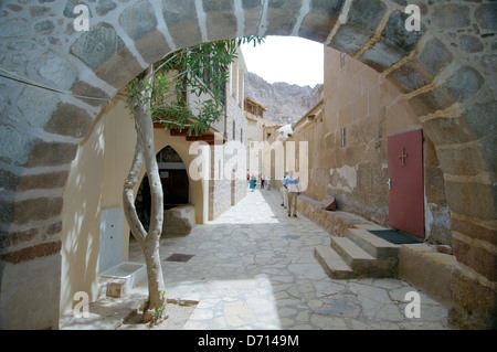 Saint Catherine monastero (Area di Santa Caterina), Sinai, Egitto Foto Stock