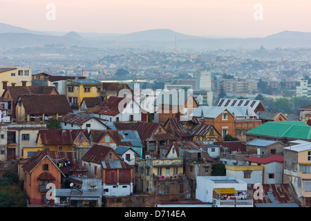 Cityscape, Antananarivo, Madagascar Foto Stock