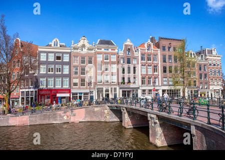 Amsterdam, Prinsengracht, North Holland, Paesi Bassi Foto Stock