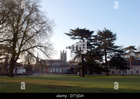 Camera della pompa di giardini e di tutti i santi della chiesa parrocchiale, Leamington Spa, Regno Unito Foto Stock