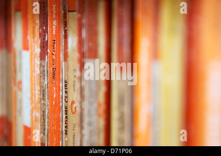 Vintage pinguino libri in brossura Foto Stock