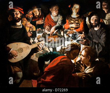 Le Nozze di Cana 1530 Jan Cornelisz Vermeyen 1503 - 1559 Paesi Bassi Paesi Bassi Foto Stock