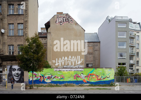 Berlino, Germania, nel vecchio edificio Koepenicker in Berlin-Mitte Foto Stock