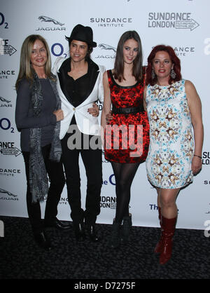 FRANCESCA GREGORINI & Barbara Bach & KAYA SCODELARIO & MADRE EMANUEL e la verità circa i pesci. INTERNATIONAL PREMIERE AL Foto Stock