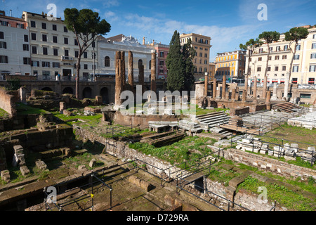 Scavati i resti di epoca romana in via Florida, Roma, Italia Foto Stock