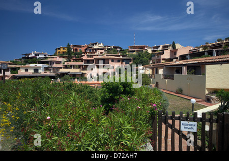 Porto Cervo, Italia casa vacanze zona mansonia Sul porto della Sardegna Foto Stock