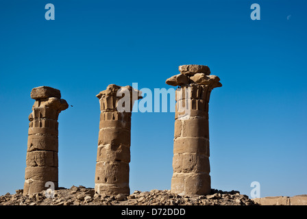 Akhenaten Sesibi tempio di Aton (Aton), Sudan settentrionale Foto Stock