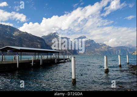 Fluelen, lago di Uri, il Lago di Lucerna Foto Stock