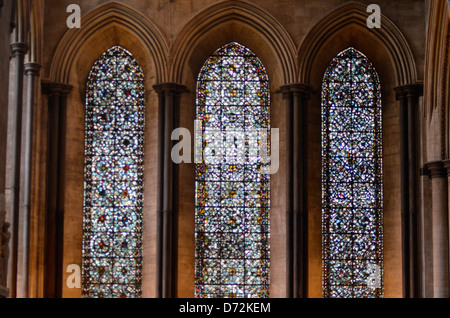 Chiesa macchia windows Foto Stock