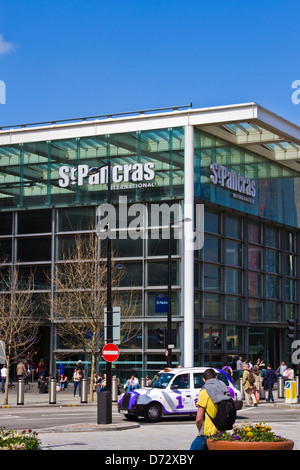 St.Pancras stazione ferroviaria Foto Stock