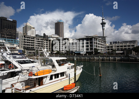 Lungomare di Auckland Foto Stock