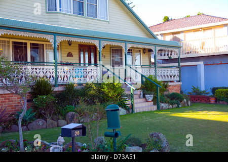 Tradizionale australiana home in narrabeen,sydney Foto Stock